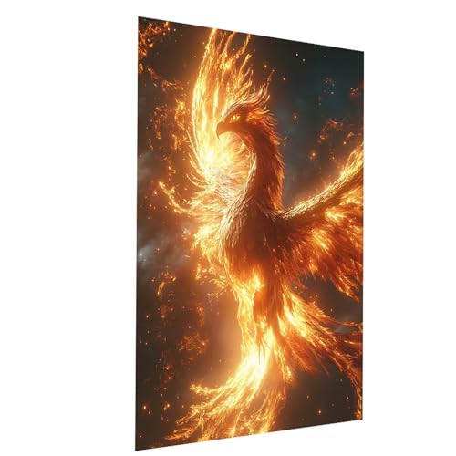 Malen Nach Zahlen Erwachsene Phönix Malen Nach Zahlen Basteln Erwachsene Tier mit Acrylfarben Set Pinselset und Leinwand zum Bemalen 30x40 CM, Farbe Leinwand Bilder für Deko Wohnzimmer Model-02441 Malen Nach Zahlen Erwachsene Phönix Malen Nach Zahlen Basteln Erwachsene Tier mit Acrylfarben Set Pinselset und Leinwand zum Bemalen 30x40 CM, Farbe Leinwand Bilder für Deko Wohnzimmer Model-02441 von XELIETOO