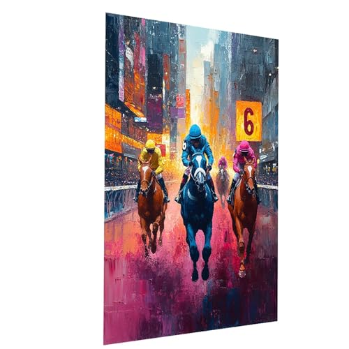 Malen Nach Zahlen Erwachsene Wettrennen Malen Nach Zahlen Basteln Erwachsene Sport mit Acrylfarben Set Pinselset und Leinwand zum Bemalen 100x150 cm, Leinwand Bilder für Deko Wohnzimmer Model-02232 Malen Nach Zahlen Erwachsene Wettrennen Malen Nach Zahlen Basteln Erwachsene Sport mit Acrylfarben Set Pinselset und Leinwand zum Bemalen 100x150 cm, Leinwand Bilder für Deko Wohnzimmer Model-02232 von XELIETOO