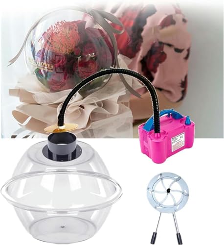 Ballon-Füllmaschine, elektrischer Ballon-Expander zum Verpacken Ihrer Ballon-Geschenke für Rosenstrauß, Hochzeit, Weihnachten, Geburtstag, Party, Geschenk, Kunst von XENITE