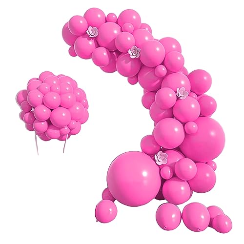 Ballon-Girlanden-Set, 100 Stück, verschiedene Größen, 5/12/10/45,7 cm, runde Latexballons für Hochzeit, Geburtstag, Party, Dekorationen, runde Ballons von XEYYHAS