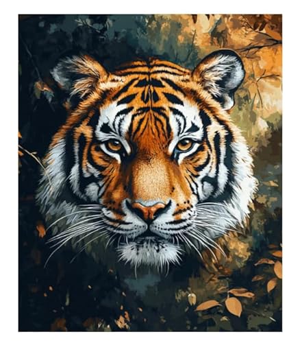 XFENDOUDOU Kreuzstich Set Vorgedruckt Tigertier 11 CT Kreuzstich Stickpackungen,Stickbilder Vorgedruckt Kreuzstich für Wandkunst-Heimdekoration 40x50cm XFENDOUDOU Kreuzstich Set Vorgedruckt Tigertier 11 CT Kreuzstich Stickpackungen,Stickbilder Vorgedruckt Kreuzstich für Wandkunst-Heimdekoration 40x50cm von XFENDOUDOU