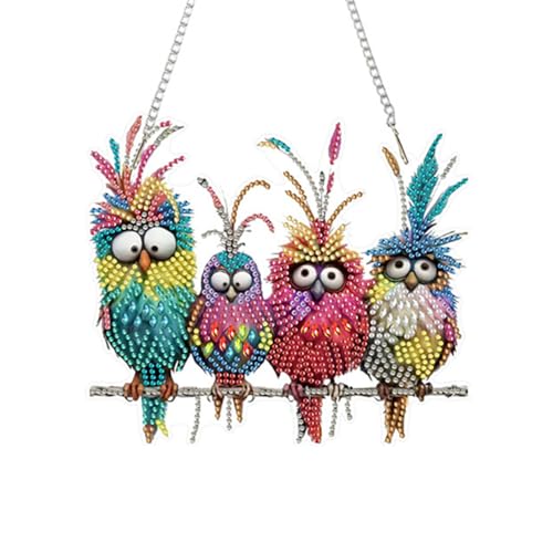 XFSRG Diamond Painting DIY Kit Papagei Hängende Dekorationen Swing Ornament Geeignet für Haus und Büro Dekoration XFSRG Diamond Painting DIY Kit Papagei Hängende Dekorationen Swing Ornament Geeignet für Haus und Büro Dekoration von XFSRG