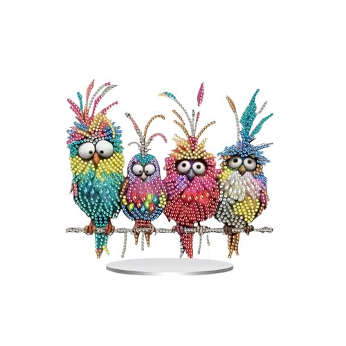 XFSRG Diamond Painting DIY Kit Papagei Hängende Dekorationen Swing Ornament Geeignet für Haus und Büro Dekoration XFSRG Diamond Painting DIY Kit Papagei Hängende Dekorationen Swing Ornament Geeignet für Haus und Büro Dekoration von XFSRG