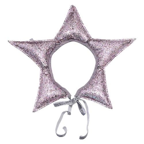 XFUYI Handgefertigte glitzernde Stern-Stirnbänder, Hut, Kopfbedeckung für Mädchen, Clip, glitzernde Foto-Requisiten für Halloween-Partys XFUYI Handgefertigte glitzernde Stern-Stirnbänder, Hut, Kopfbedeckung für Mädchen, Clip, glitzernde Foto-Requisiten für Halloween-Partys von XFUYI