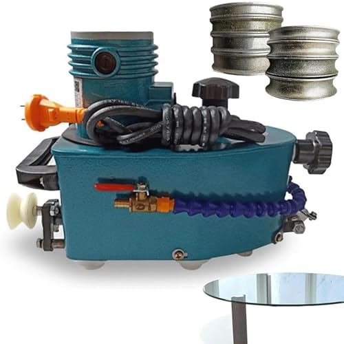 Tragbare Glaskantenschleifmaschine, 850 W, 8000 U/min, gerader, runder Kantenschneider mit abgeschrägter Kante, Schleifgeschwindigkeit 1–3 m/min, for DIY-Eckenschleifen und Kantenpolieren von Glas Tragbare Glaskantenschleifmaschine, 850 W, 8000 U/min, gerader, runder Kantenschneider mit abgeschrägter Kante, Schleifgeschwindigkeit 1–3 m/min, for DIY-Eckenschleifen und Kantenpolieren von Glas von XGHDPBM