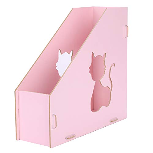 XGOPTS Stehsammler A4 Stehordner Holz Organizer Katzeform Tisch Organisator Mädchen Zeitschrifthalter Selbstmontiert Papierhalter Desktopfile Datei Zeitungen Zeitschriftensammler Büro Schule Zuhause XGOPTS Stehsammler A4 Stehordner Holz Organizer Katzeform Tisch Organisator Mädchen Zeitschrifthalter Selbstmontiert Papierhalter Desktopfile Datei Zeitungen Zeitschriftensammler Büro Schule Zuhause von XGOPTS