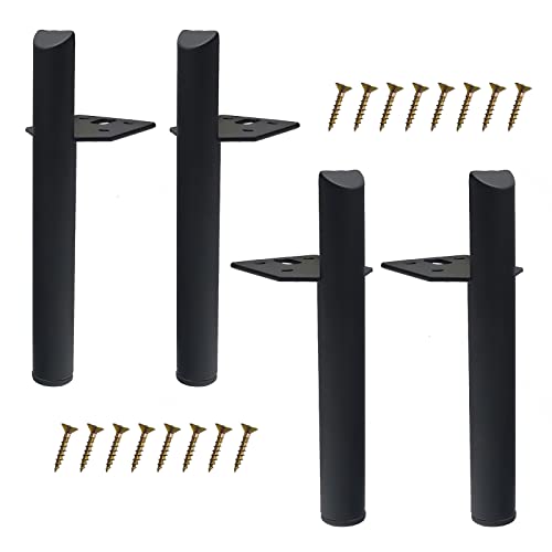 XHALERY Möbelbeine aus Metall 13 cm 15 cm 18 cm 20 cm, Tischbeine Schwarz/Gold/Silber, DIY-Möbelfüße, Ersatz-Möbelbeine mit Schrauben, 4 Stück, für Sofas, Schränke, Schreibtische,B-20cm(7. XHALERY Möbelbeine aus Metall 13 cm 15 cm 18 cm 20 cm, Tischbeine Schwarz/Gold/Silber, DIY-Möbelfüße, Ersatz-Möbelbeine mit Schrauben, 4 Stück, für Sofas, Schränke, Schreibtische,B-20cm(7. von XHALERY