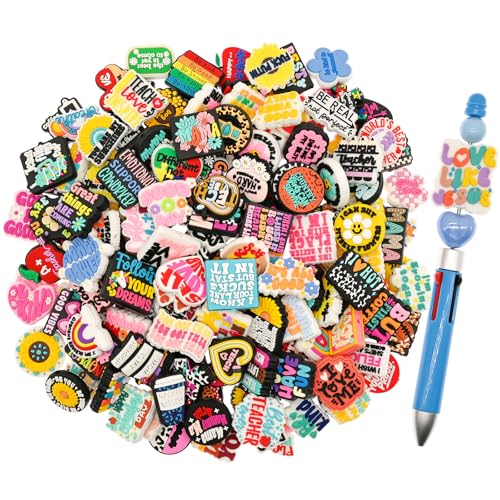200 Stück Phrase Focal Perlen für Stifte, nicht duplizierte Bleistiftperlen für DIY, Perlen, Stifte, Schlüsselanhänger, Armband, Schlüsselband 200 Stück Phrase Focal Perlen für Stifte, nicht duplizierte Bleistiftperlen für DIY, Perlen, Stifte, Schlüsselanhänger, Armband, Schlüsselband von XHAOYEAHX