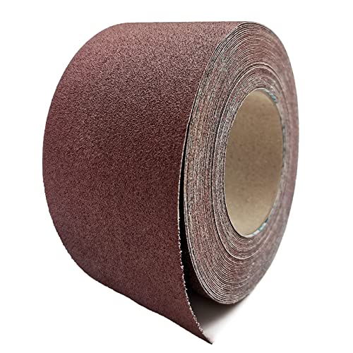 Schmirgeltuchrolle, 7,6 cm breit, 15 m lang, schneidenfertig, Schleifpapierrolle, Metall, Glas, Tischlerei, Schleifpapier, Schleifbänder, Körnung 120 Schmirgeltuchrolle, 7,6 cm breit, 15 m lang, schneidenfertig, Schleifpapierrolle, Metall, Glas, Tischlerei, Schleifpapier, Schleifbänder, Körnung 120 von XHKDSYMC