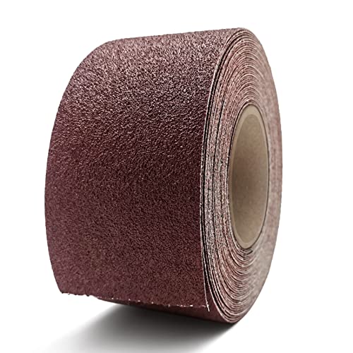 Schmirgeltuchrolle, 7,6 cm breit, 15 m lang, schneidenfertig, verpackungsfertig, Schleifpapierrolle, Metall, Glas, Tischlerei, Schleifpapier, Schleifbänder, Körnung 60 Schmirgeltuchrolle, 7,6 cm breit, 15 m lang, schneidenfertig, verpackungsfertig, Schleifpapierrolle, Metall, Glas, Tischlerei, Schleifpapier, Schleifbänder, Körnung 60 von XHKDSYMC