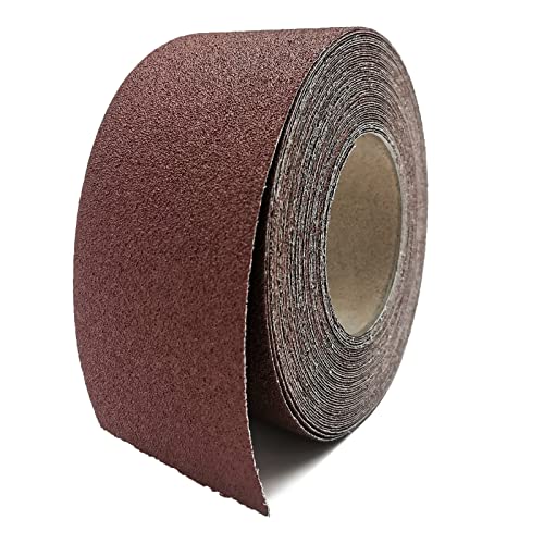 Schmirgeltuchrolle, 7,6 cm breit, 15 m lang, schneidenfertig, verpackungsfertig, Schleifpapierrolle, Metall, Glas, Tischlerei, Schleifpapier, Schleifbänder, Körnung 80 Schmirgeltuchrolle, 7,6 cm breit, 15 m lang, schneidenfertig, verpackungsfertig, Schleifpapierrolle, Metall, Glas, Tischlerei, Schleifpapier, Schleifbänder, Körnung 80 von XHKDSYMC