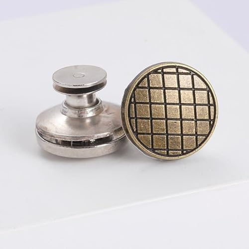 XHYXWN 100 Stück 17 mm Jeansknöpfe, Abnehmbare Sofortknöpfe, Hosenbundstraffer, Runde Metallknöpfe Für Jeansjacken Mäntel Freizeithosen XHYXWN 100 Stück 17 mm Jeansknöpfe, Abnehmbare Sofortknöpfe, Hosenbundstraffer, Runde Metallknöpfe Für Jeansjacken Mäntel Freizeithosen von XHYXWN