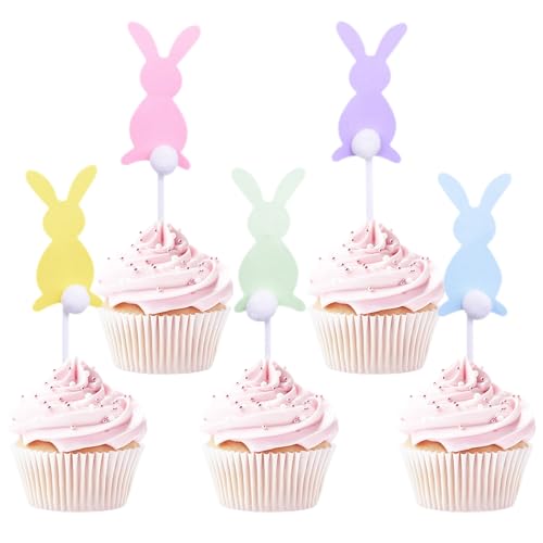Ostern Tortendeko, 20 Stück Kuchen Deko Ostern, Kuchen Topper Hase, Ostern Kuchen Dekoration, Osterkuchen Deko für Ostern Party Kuchen Dekoration Zubehör Ostern Tortendeko, 20 Stück Kuchen Deko Ostern, Kuchen Topper Hase, Ostern Kuchen Dekoration, Osterkuchen Deko für Ostern Party Kuchen Dekoration Zubehör von XIABYAYU