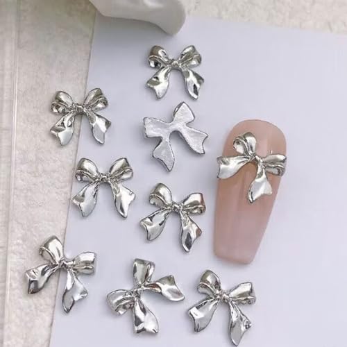 XIAHIOPT 10 Stück 3D-Legierung Schmetterling Nagel Charms Metallic Schmetterling Charms Diamanten Schmetterling Nail Art Strass Schmetterlinge XIAHIOPT 10 Stück 3D-Legierung Schmetterling Nagel Charms Metallic Schmetterling Charms Diamanten Schmetterling Nail Art Strass Schmetterlinge von XIAHIOPT