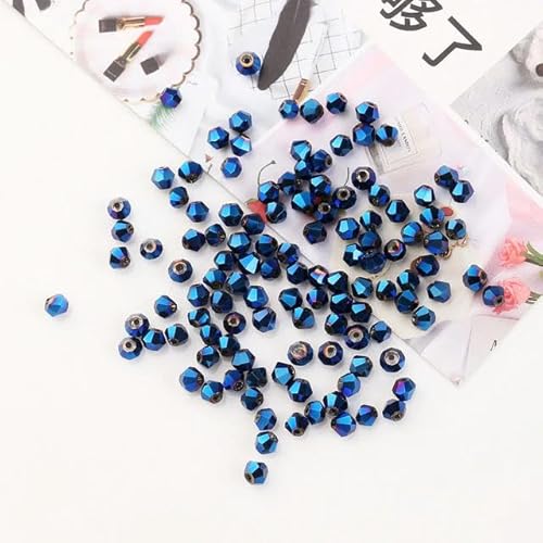 Gemischte Farben, Doppelkegel-Abstandsperlen, 2/3/4/6/8 mm, Kristallglas, facettierte Perlen, DIY für Kristalle, Schmuck, Hochzeit, Herstellung-GD156-8 mm, 35 Stück Gemischte Farben, Doppelkegel-Abstandsperlen, 2/3/4/6/8 mm, Kristallglas, facettierte Perlen, DIY für Kristalle, Schmuck, Hochzeit, Herstellung-GD156-8 mm, 35 Stück von XIANGN