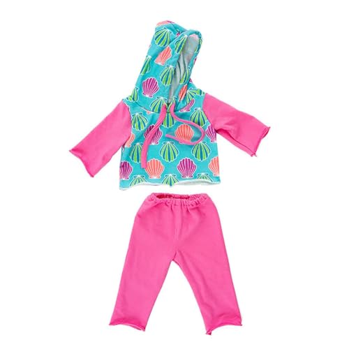 XIANMY Puppenkleidung, Oberteil, Hose, Mantel, Hose, Jacke, Sportanzug, athletische Kleidung, Puppen-Outfits für 43 cm, Mädchen, Puppenzubehör, Geburtstag, Weihnachten, Party, A07 XIANMY Puppenkleidung, Oberteil, Hose, Mantel, Hose, Jacke, Sportanzug, athletische Kleidung, Puppen-Outfits für 43 cm, Mädchen, Puppenzubehör, Geburtstag, Weihnachten, Party, A07 von XIANMY