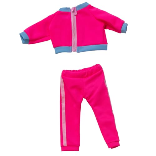 XIANMY Puppenkleidung, Oberteil, Hose, Mantel, Hose, Jacke, Sportanzug, athletische Kleidung, Puppen-Outfits für 43 cm, Mädchen, Puppenzubehör, Geburtstag, Weihnachten, Party, A09 XIANMY Puppenkleidung, Oberteil, Hose, Mantel, Hose, Jacke, Sportanzug, athletische Kleidung, Puppen-Outfits für 43 cm, Mädchen, Puppenzubehör, Geburtstag, Weihnachten, Party, A09 von XIANMY