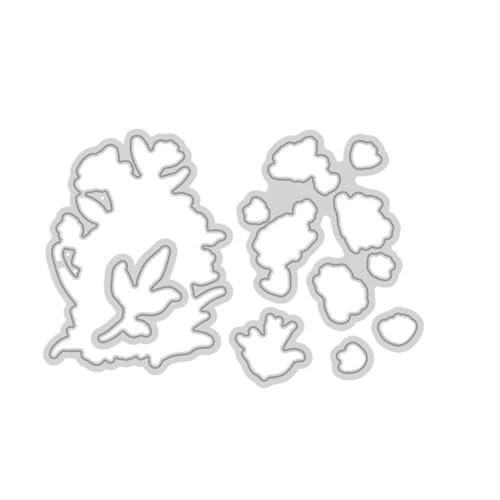 XIANMY Transparente Stempel, Motiv: Pflanzen, Blumen, Silikon, geprägte Vorlage für Kartenherstellung, Scrapbooking, Foto-Tagebuch, Album, Dekoration, Stanzformen XIANMY Transparente Stempel, Motiv: Pflanzen, Blumen, Silikon, geprägte Vorlage für Kartenherstellung, Scrapbooking, Foto-Tagebuch, Album, Dekoration, Stanzformen von XIANMY