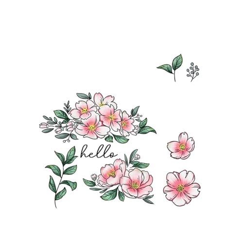 XIANMY Transparente Stempel aus Silikon, Motiv: Blumenstrauß, geprägte Schablone, Stanzformen für Bastelarbeiten, Scrapbooking, Karten, Tagebuch, Fotoalbum, Postkarte, Dekoration, Siegel XIANMY Transparente Stempel aus Silikon, Motiv: Blumenstrauß, geprägte Schablone, Stanzformen für Bastelarbeiten, Scrapbooking, Karten, Tagebuch, Fotoalbum, Postkarte, Dekoration, Siegel von XIANMY
