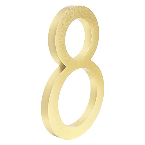 XIAOGYYE 3D-Hausnummer, 10/15 Cm,Den, Moderne Gebäudebeschilderung, Türnummern Für Den Außenbereich, Adressschild/15Cm/8 XIAOGYYE 3D-Hausnummer, 10/15 Cm,Den, Moderne Gebäudebeschilderung, Türnummern Für Den Außenbereich, Adressschild/15Cm/8 von XIAOGYYE