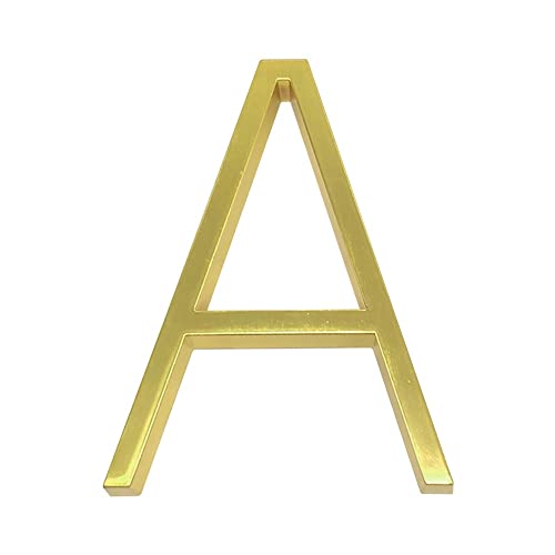 XIAOGYYE 3D-Hausnummer, 127 Mm,Den, Schwebend, Moderne Hausnummer, Satiniertes Messing, Digitale Hausnummern Für Den Außenbereich/1Pc/a XIAOGYYE 3D-Hausnummer, 127 Mm,Den, Schwebend, Moderne Hausnummer, Satiniertes Messing, Digitale Hausnummern Für Den Außenbereich/1Pc/a von XIAOGYYE