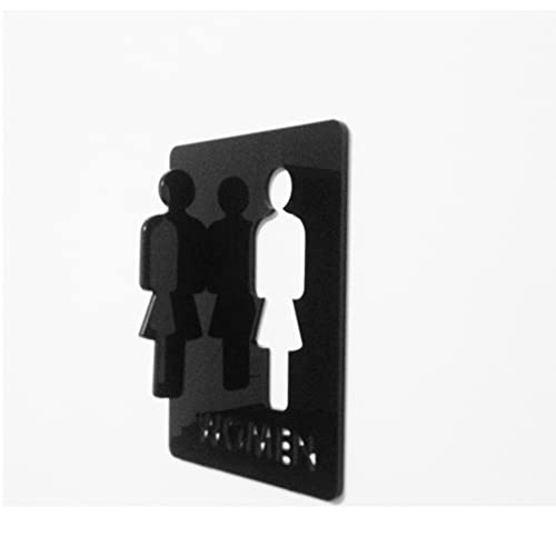 XIAOGYYE 3D-Wegweiser Für Flure, Projizierte Toilettenschilder, Doppelseitig, 20 X 25 Cm/15 X 20 Cm, Stereo-Wc-Hinweisschild/Women 15 * 20Cm/15 * 20 cm XIAOGYYE 3D-Wegweiser Für Flure, Projizierte Toilettenschilder, Doppelseitig, 20 X 25 Cm/15 X 20 Cm, Stereo-Wc-Hinweisschild/Women 15 * 20Cm/15 * 20 cm von XIAOGYYE