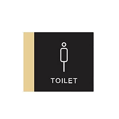 XIAOGYYE Anbringung An Der Seite Von Herren- Und Damentoiletten, 17 X 20 Cm, Hotel-Wc-Logo, Doppelseitig, Hinweisschild Für Toiletten/Men/17 * 20 cm XIAOGYYE Anbringung An Der Seite Von Herren- Und Damentoiletten, 17 X 20 Cm, Hotel-Wc-Logo, Doppelseitig, Hinweisschild Für Toiletten/Men/17 * 20 cm von XIAOGYYE