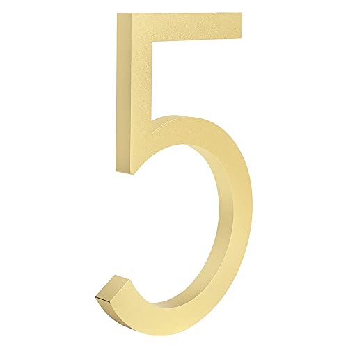XIAOGYYE Große, Schwebende Hausnummer,Den, Moderne Gebäudebeschilderung, Türnummern Für Den Außenbereich, Adressschild 10/15 cm/15Cm/5 XIAOGYYE Große, Schwebende Hausnummer,Den, Moderne Gebäudebeschilderung, Türnummern Für Den Außenbereich, Adressschild 10/15 cm/15Cm/5 von XIAOGYYE