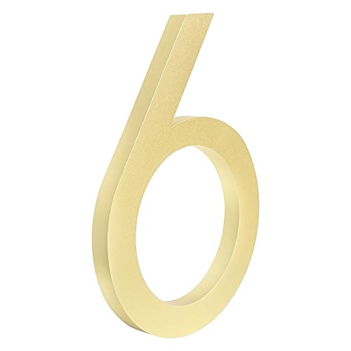 XIAOGYYE Große, Schwebende Hausnummer,Den, Moderne Gebäudebeschilderung, Türnummern Für Den Außenbereich, Adressschild 10/15 cm/15Cm/6 XIAOGYYE Große, Schwebende Hausnummer,Den, Moderne Gebäudebeschilderung, Türnummern Für Den Außenbereich, Adressschild 10/15 cm/15Cm/6 von XIAOGYYE