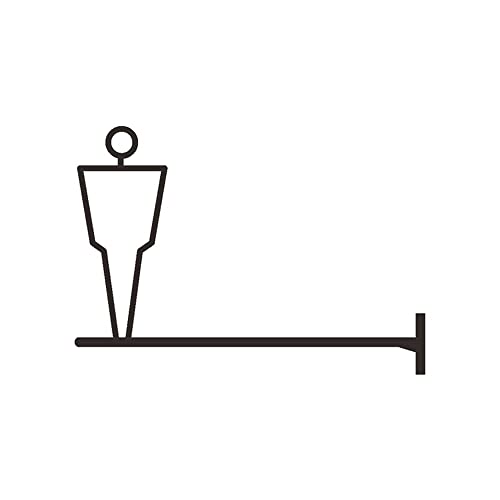 XIAOGYYE Seitlich Hängendes Wc-Türschild Aus Metall, 20,7 X 32 Cm, Für Herren- Und Damentoiletten, Hotel-Badezimmerbeschilderung, Toilettenbeschilderung, Logo Für Öffentliche Toiletten, Wegweiser/Blac XIAOGYYE Seitlich Hängendes Wc-Türschild Aus Metall, 20,7 X 32 Cm, Für Herren- Und Damentoiletten, Hotel-Badezimmerbeschilderung, Toilettenbeschilderung, Logo Für Öffentliche Toiletten, Wegweiser/Blac von XIAOGYYE