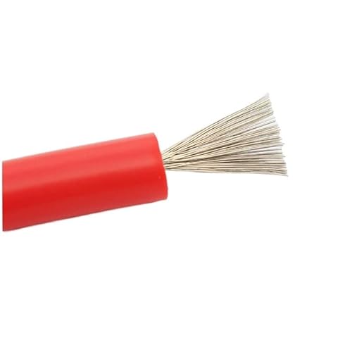 XIAOGYYE Silikon-Hochspannungskabel 18, 20, 17, 9, 11, 13, 16 Awg, Verzinnter Kupferkern, 5, 10, 15, 20 Kv, Hochtemperaturbeständig, Autozündkabel/13 Awg/5Kv 1 Meter Price XIAOGYYE Silikon-Hochspannungskabel 18, 20, 17, 9, 11, 13, 16 Awg, Verzinnter Kupferkern, 5, 10, 15, 20 Kv, Hochtemperaturbeständig, Autozündkabel/13 Awg/5Kv 1 Meter Price von XIAOGYYE