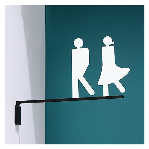 XIAOGYYE Toilettenschilder Für Herren Und Damen, 22 X 30 Cm/22 X 27,6 Cm, Toiletten-Waschraum-Badezimmer-Türschild, Toiletten-Leitplanke, Aluminium-Metallschilder/Male And Female 22 * 30Cm XIAOGYYE Toilettenschilder Für Herren Und Damen, 22 X 30 Cm/22 X 27,6 Cm, Toiletten-Waschraum-Badezimmer-Türschild, Toiletten-Leitplanke, Aluminium-Metallschilder/Male And Female 22 * 30Cm von XIAOGYYE