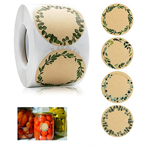 500 Stück Kraftpapier Aufkleber, 5cm Aufkleber Etiketten Rund Selbstklebend Aufkleber Rund für Marmeladen gläsergewürz, Backen, Geschenktüten, Flaschen Marmeladen Etiketten, Küche Umschlag, Hochzeit 500 Stück Kraftpapier Aufkleber, 5cm Aufkleber Etiketten Rund Selbstklebend Aufkleber Rund für Marmeladen gläsergewürz, Backen, Geschenktüten, Flaschen Marmeladen Etiketten, Küche Umschlag, Hochzeit von XIAONAN