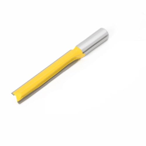 1 Stück gerader/Dado-Fräser 1/2 Zoll Durchmesser x 2 Zoll x 3 Zoll Länge – 1/2 Zoll 12 mm Schaft Holzbearbeitungsschneider Holzschneidewerkzeug(2pcs 12.7mm shank) von XIAONIYI