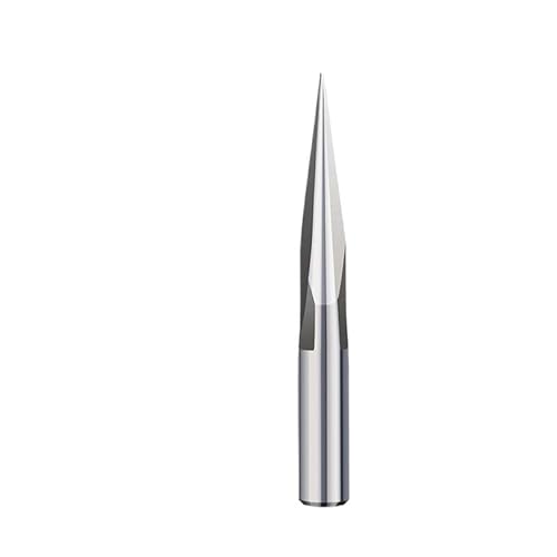 1 stücke CNC Carving Bit 6mm Schaft 15/20/25/30 Grad V Form Ende Mühle CNC Router Bit 2 flöte Fräser for Holz Gravur Bit(20Dx0.8mm) von XIAONIYI