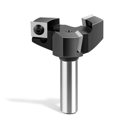 1PC 12mm 1/2 "Schaft 3 Zähne T-Slot Router Bit Fräsen Gerade Kante Schlitzen Fräser schneiden Griff for Holz Holzarbeiten(12X53.5mm) von XIAONIYI