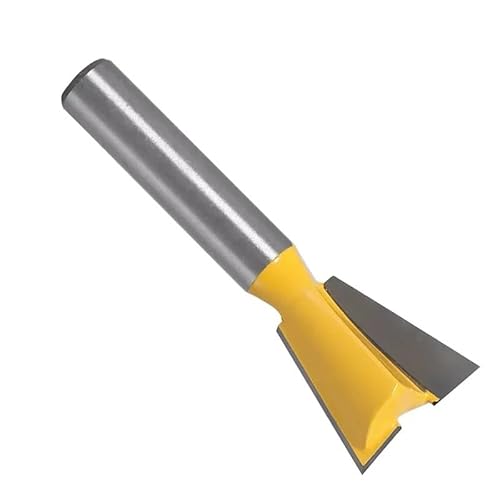 1PC 8mm Schaft Schwalbenschwanz Gemeinsame Router Bit Waben Zapfen Joint Cutter Holz Gravur Bits Fräser Holz DIY werkzeuge(8x19.05mm) von XIAONIYI