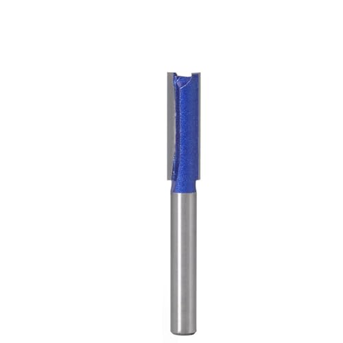 1PCS 6mm Schaft gerade Holzbearbeitung Router Bit Set Zimmermann Fräser 1/4″,5/16″,3/8″,1/2″Schnittdurchmesser(6mmX6.35mm) von XIAONIYI
