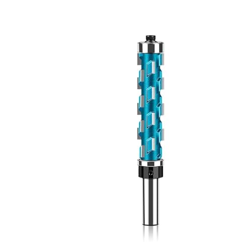 1pc/2pc 12mm 12,7mm Schaft Flush Trim Solide Hartmetall Spirale Top Lager Cnc Router bit Kompression-cut Ende Mühle Bit Holz Fräser(12x19.05x65) von XIAONIYI