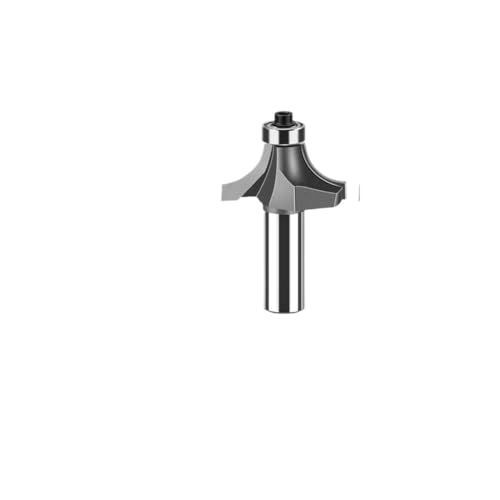 1pc 12mm 1/2in Schaft Ecke Runde Über Router Bit Mit Lager Hartmetall Fräser Roundover Bits holzbearbeitung Werkzeug(12mmx67.7mm) von XIAONIYI