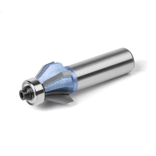 1pc 60 Grad Z4 Fase Router Bit Bevel Kanten Fräser Mit Top Lager Holz Schneiden Werkzeug Holzbearbeitung Werkzeug(6mmx13.5mm) von XIAONIYI