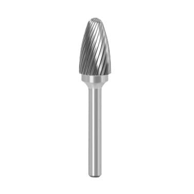 1pc 6MM Metall Zeichnung Hartmetall Fräser Dreh Werkzeug Grat CNC Gravur Schleif Werkzeuge Metallbearbeitung Fräsen Polieren(30mm) von XIAONIYI