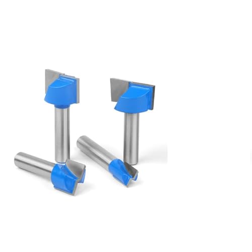 4/5/17pc 8mm Schaft 10-35mm Boden Fräser Schlitzen Cutter Gravur Maschine boden Reinigung Router Bit Set for Holzbearbeitung(5Pcs-1 8mm Shank) von XIAONIYI