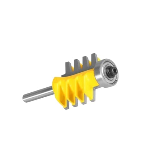 6mm 6,35mm 8mm 12mm 12,7mm Schaft 3PCS Joint Bit T & G Montage Bit router Holzbearbeitung Fräser for Holz Bit Planfräser Werkzeuge(3pcs 6.35 shank) von XIAONIYI