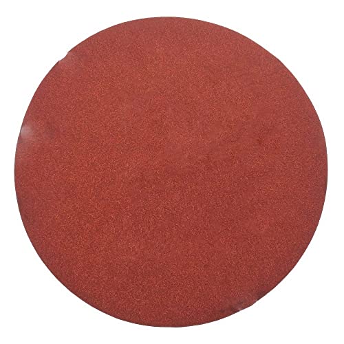 7 Zoll 180 mm Klett-Schleifscheiben Rotes Aluminiumoxid-Trockenschleifpapier Körnung 60 bis 2000 for Polieren von Holz und Metall(Color:20pcs,Size:180 Grit) von XIAONIYI