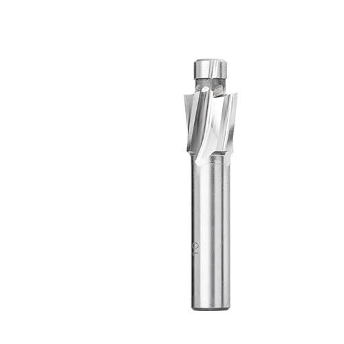 Fräser, 1 Stück, 4 Flöten, HSS-Senker-Schaftfräser, M3,2-M20, Pilot-Schlitz-Bit for Metallbohren, Senker-Fräser(16.5x26x12x93) von XIAONIYI