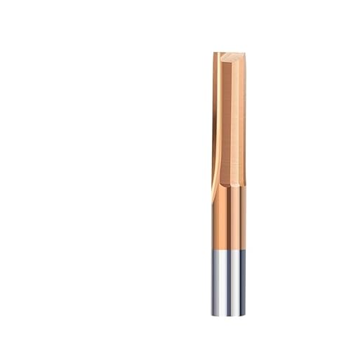 Gerader Fräser, 3,175–12 mm, 2-Flöten-Fräser, TiCN-beschichteter Hartmetall-Schaftfräser, CNC-Maschinen-Fräser, Fräswerkzeug(12x12x52) von XIAONIYI