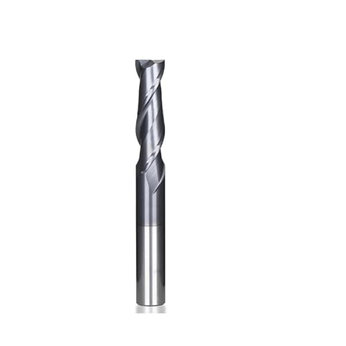 HRC 55 Hartmetall-Schaftfräser, 2-Flöten-Fräser, 1–12 mm, Wolframkarbid-Fräser, CNC-Maschinenschneidwerkzeug(D6.0xD6x30x100L) von XIAONIYI