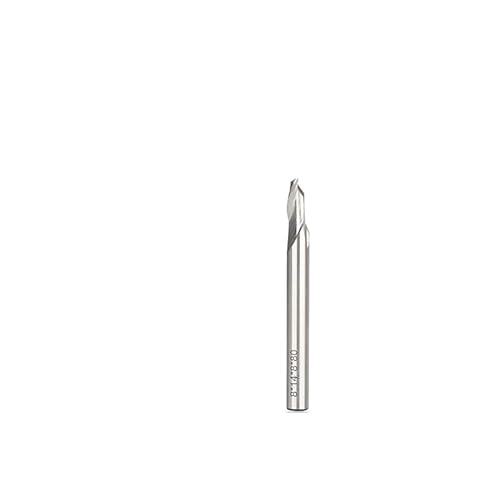HSS Fräser 8mm Schaft Gravur Bit for Aluminium Fenster Schneiden Einzigen Flöte Schaftfräser CNC Aluminium Cutter Router bit(8x8x14x80mm) von XIAONIYI