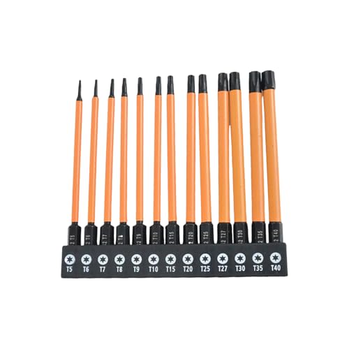 13pcs 100/150mm Allen Schraubenschlüssel Bohrer Bit Set Auswirkungen Sechskant von XIAOQENAN
